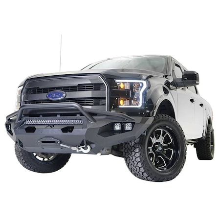 Fab Fours 15-17 F150 MATRIX FRONT WINCH READY W/ PRE-RUNNER GUARD FF15-X3252-1